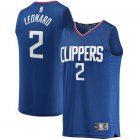 Camiseta Kawhi Leonard 2 Los Angeles Clippers 2019-2020 Icon Edition Azul Hombre